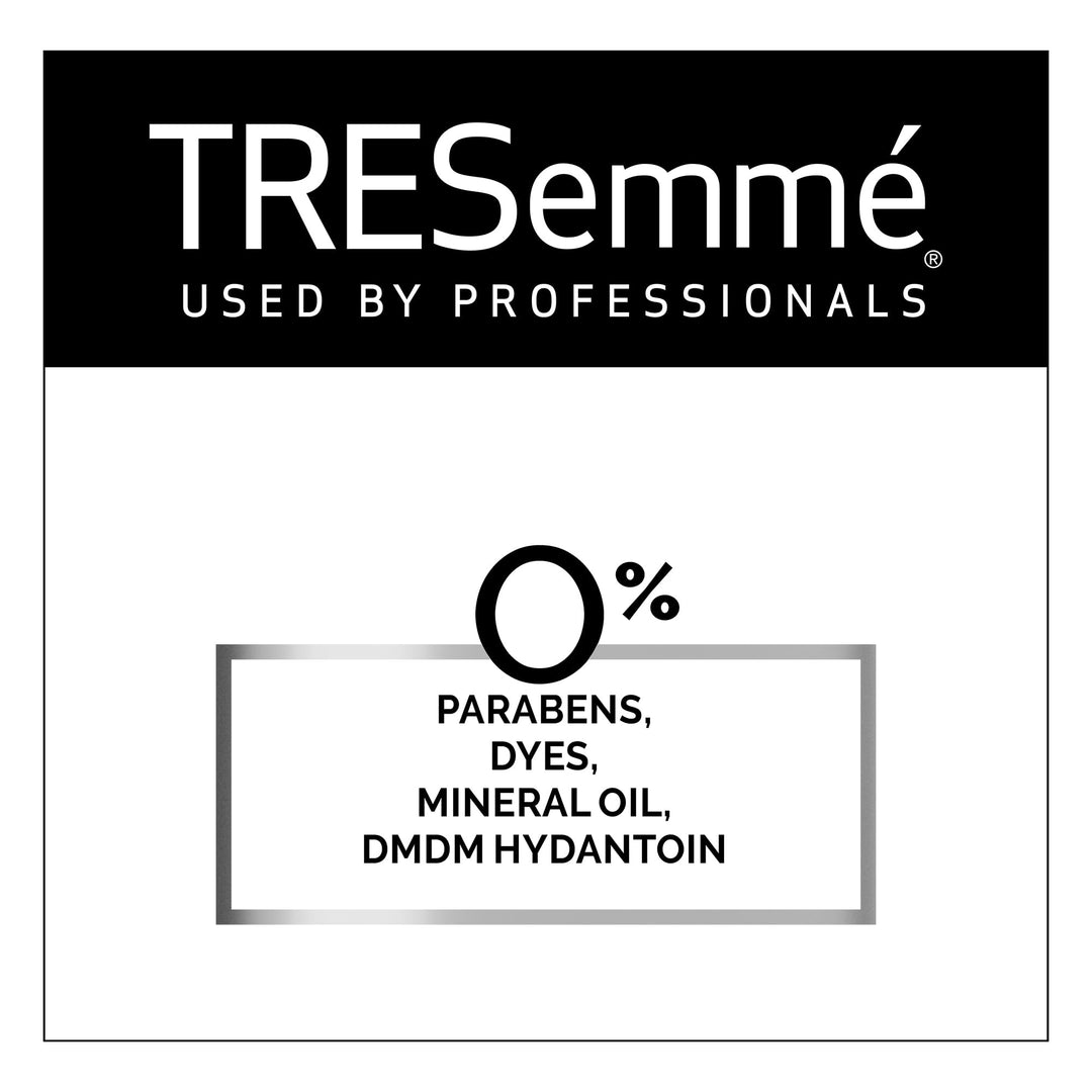 TRESemmé Travel Shampoo & Conditioner, Rich Moisture – Moisturizing Hair Care with Hyaluronic Acid, Paraben-Free, 3 Oz Ea