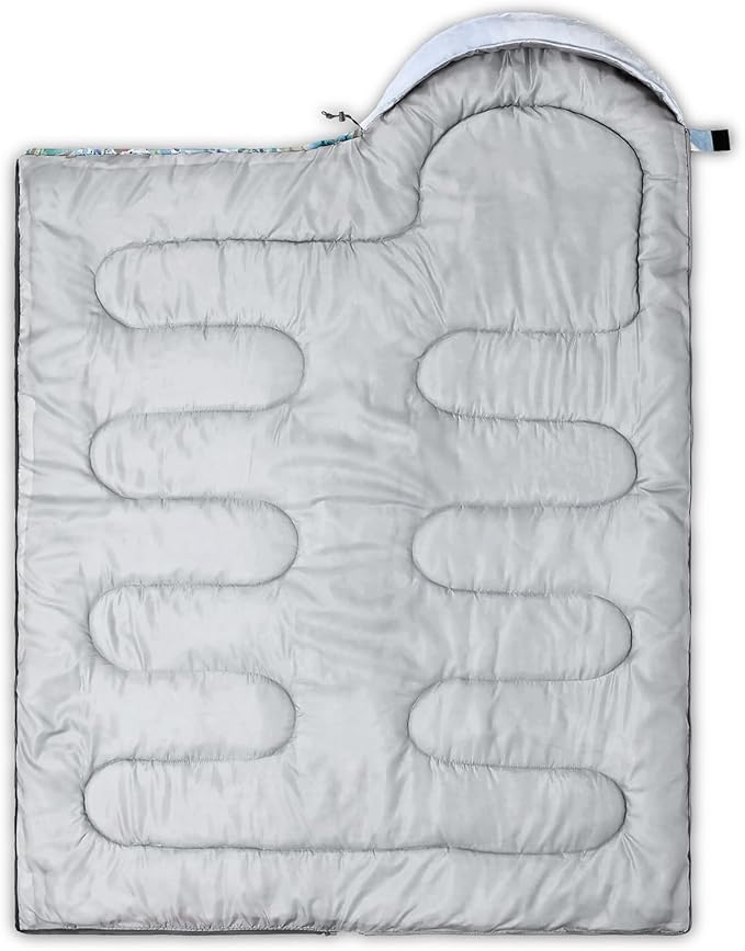 AILONEN Kids Floral Cat Camping Sleeping Bags,Lightweight & Waterproof,3 Season Warm & Cool Weather,Kawaii Kitten Sleeping Bags for Girls Adults,Travelling,Outdoors