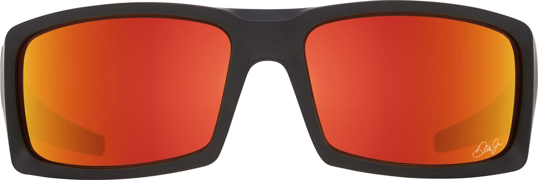 SPY General Dale Jr Matte Blk Happy Gry Grn W/ORG Spectra Mirror