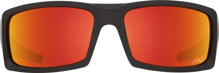 SPY General Dale Jr Matte Blk Happy Gry Grn W/ORG Spectra Mirror