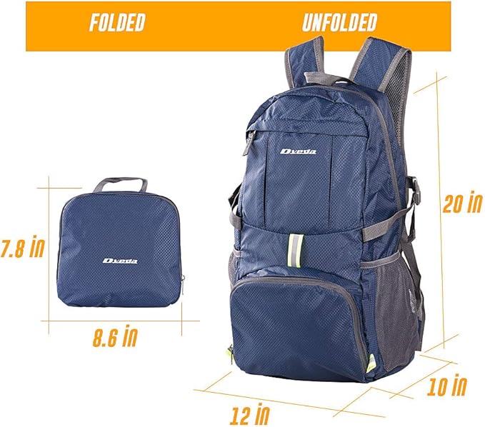 35L Lightweight Packable Backpack Waterproof Durable Hiking Travel Backpack Daypack