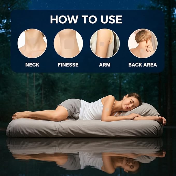Sleep Patches for Adults Extra Strength 60 Pack，Natural Sleep Aid Patches for Deep Sleep, Sweet Dream Patches for Women & Men, Nighttime Sleeping Stickers for Night Comfort Rest