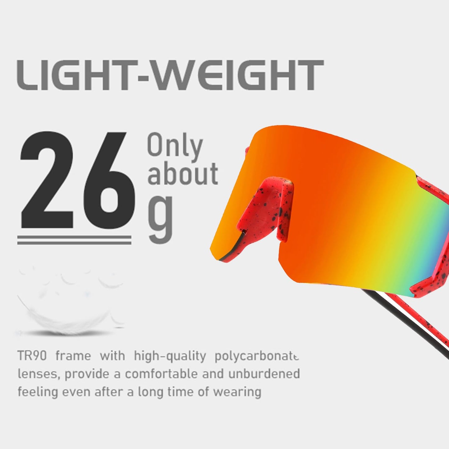 Youth Baseball Sunglasses For Boys Girls,UV400 Kids Sports Sunglasses,Cycling glasse Running Golf