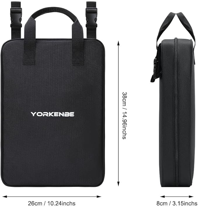 Camp Kitchen Organizer, High Capacity Camping Cooking Utensils Bag, with Hanging Hooks and Paper Towel Holder, Multi-pocket Waterproof Portable Storage for BBQ Outdoor Cooking Essentials