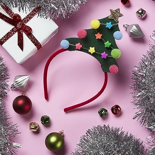 Scunci by Conair DIY Holiday Christmas Headband Ki`t, Decorate Your Own Holiday Headband, Perfect for Families, Kids and Parties