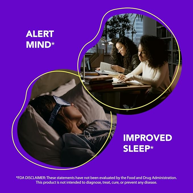 AMANDEAN Brain Health Supplement. Magnesium L-Threonate (Magtein), Lion's Mane Mushroom Extract, Alpha GPC Choline Complex. Nootropic Cognitive Support for Memory, Focus, Clarity. 90 Veggie Capsules.