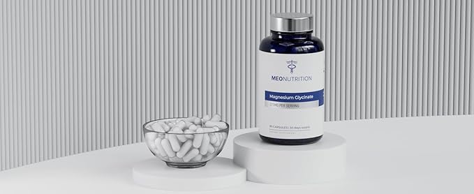 Magnesium Glycinate 275mg per Serving | 90 Vegan Capsules | Non-GMO, Gluten-Free, Gentle on Digestion | Supports Sleep, Heart & Bone Health | Made in USA