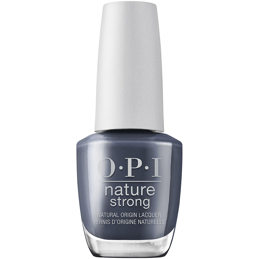 Opi Nature Strong Vegan Nail Polish, Force Of Nailture, Blue Nail Polish, Natural Origin, Cruelty-Free Nail Lacquer, 0.5 Fl Oz.