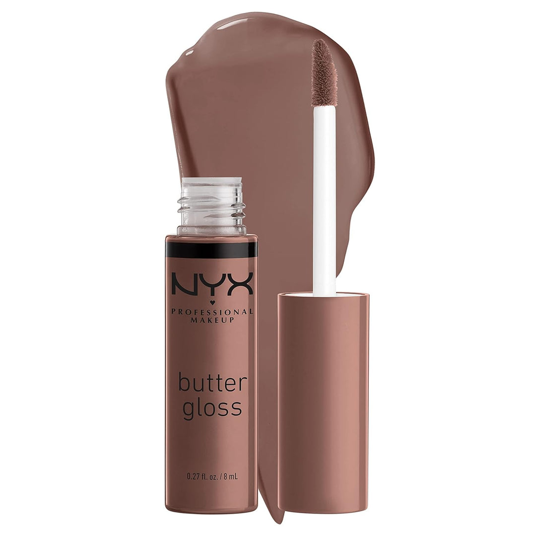 NYX Butter Gloss | Non-Sticky Brown Sugar Lip Gloss for All Skin Tones