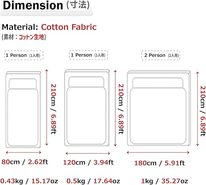 Azarxis Sleeping Bag Liner, Travel Sheet Lightweight Compact Cotton Sleep Bag Sack for Camping, Traveling, Hotels, Hostels & Backpacking (Blue, M - 3.94 x 6.89 ft)