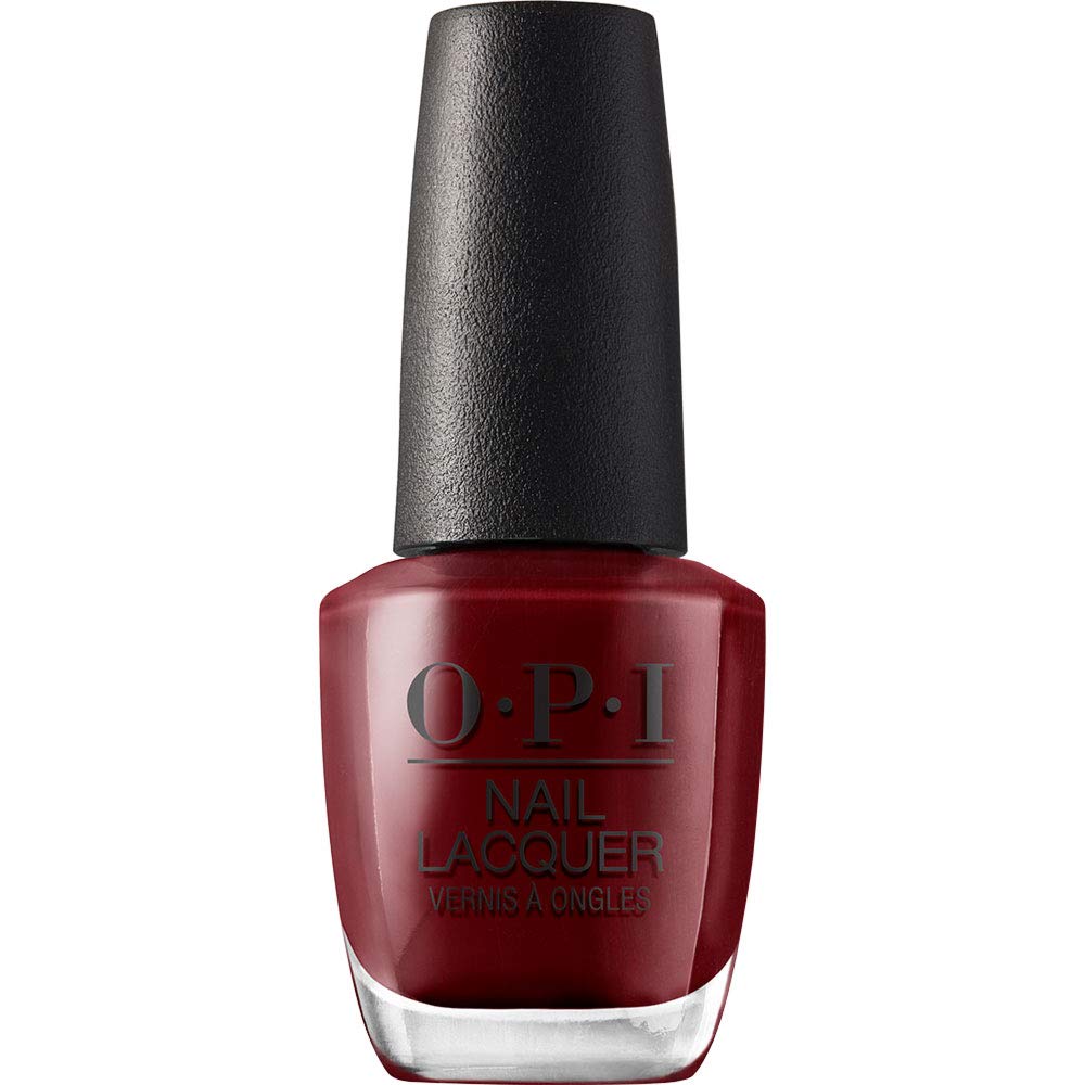 Opi Nail Lacquer, Como Se Llama?, Red Nail Polish, Peru Collection, 0.5 Fl Oz