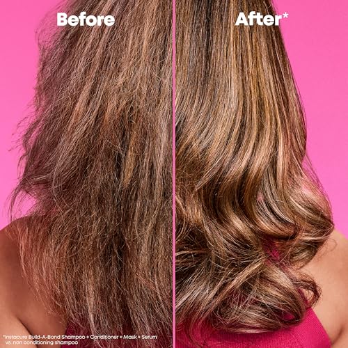 Matrix Instacure Build-A-Bond Super Sealing Leave-In Balm - Repairs & Seals Damaged Hair, Heat Protects and Smooths Frizz, With Citric Acid & Squalane, Vegan, Sulfate-Free, Paraben-Free