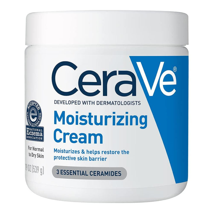 CeraVe Moisturizing Cream | Face & Body Moisturizer for Normal to Dry Skin - 8 Fl Oz