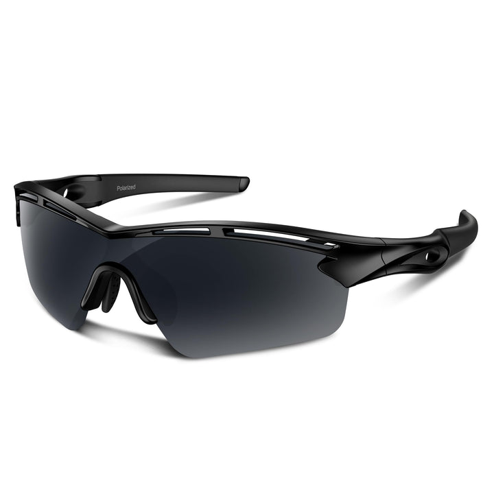 Polarized Sports Sunglasses for Men Women Youth Baseball Cycling Running Driving Fishing Tennis Golf Motor TAC UV400 TR90
