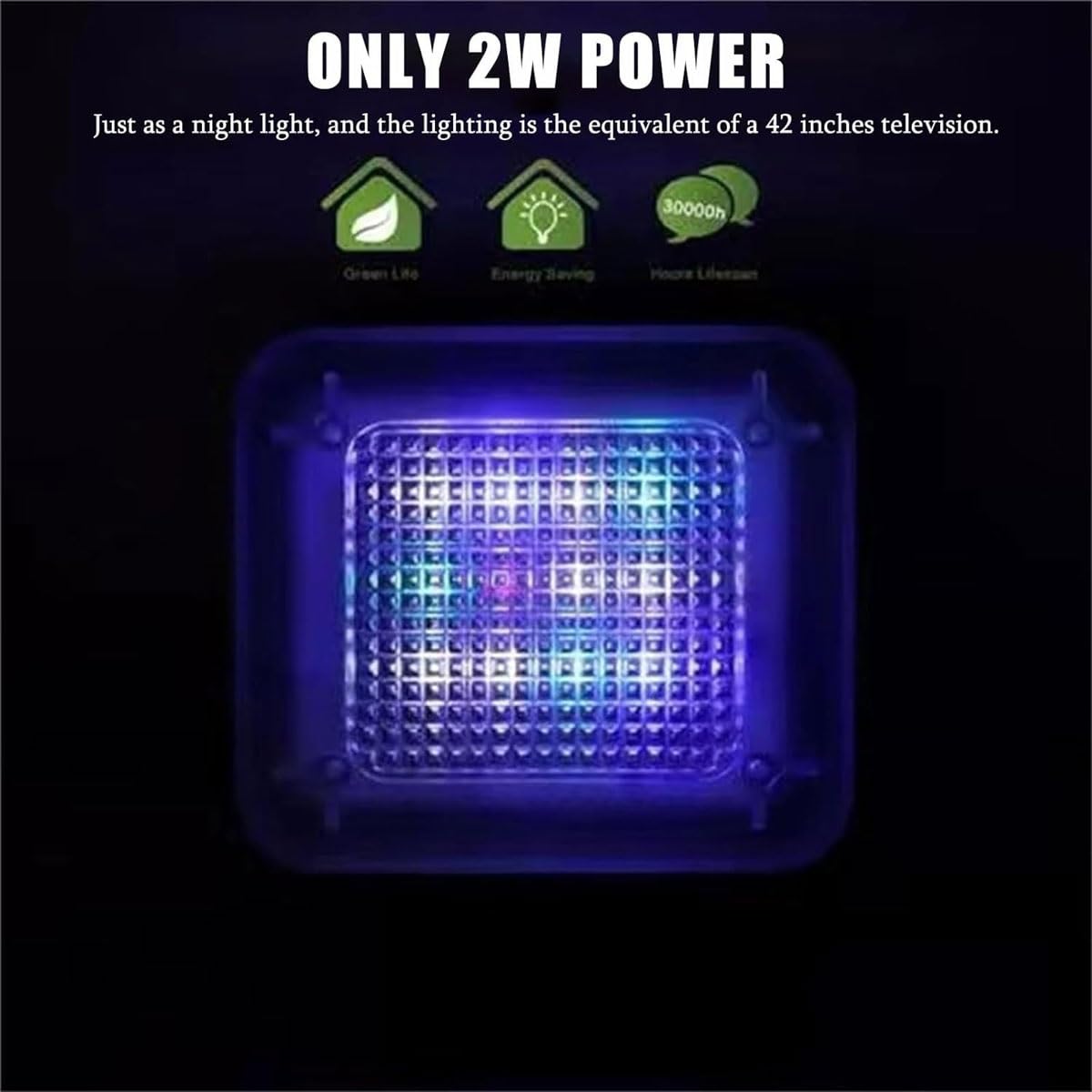 QYOEGSQ LED TV Light Simulator,LED Lamp Fake TV Simulator Light with Timer and Dusk Sensor,Anti-Burglar and Theft Deterrent,Home Security Burglary Protection