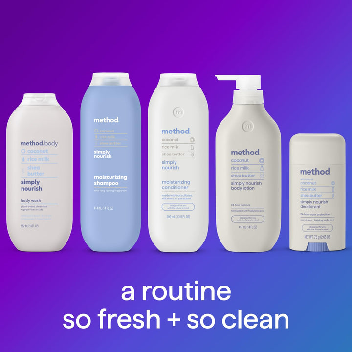 Method Body Wash – Wind Down | Paraben-Free, 28 Fl Oz | Relaxing Clean