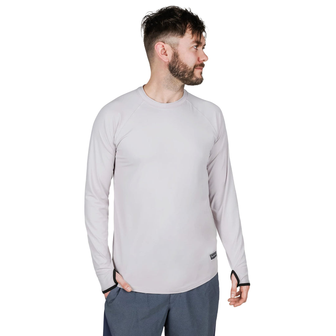 BLACKSTRAP Mens Brackish Crew Top UV Sun Shirt - Ultra | XX-Large