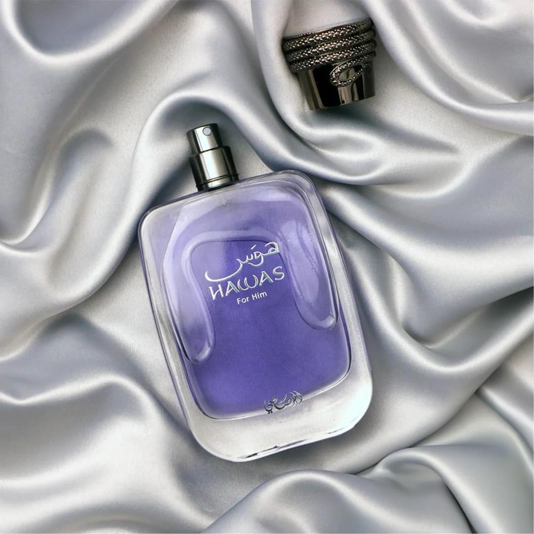 RASASI Hawas Ice Eau de Parfum for Men | 100ml | Premium Arabian Fragrance