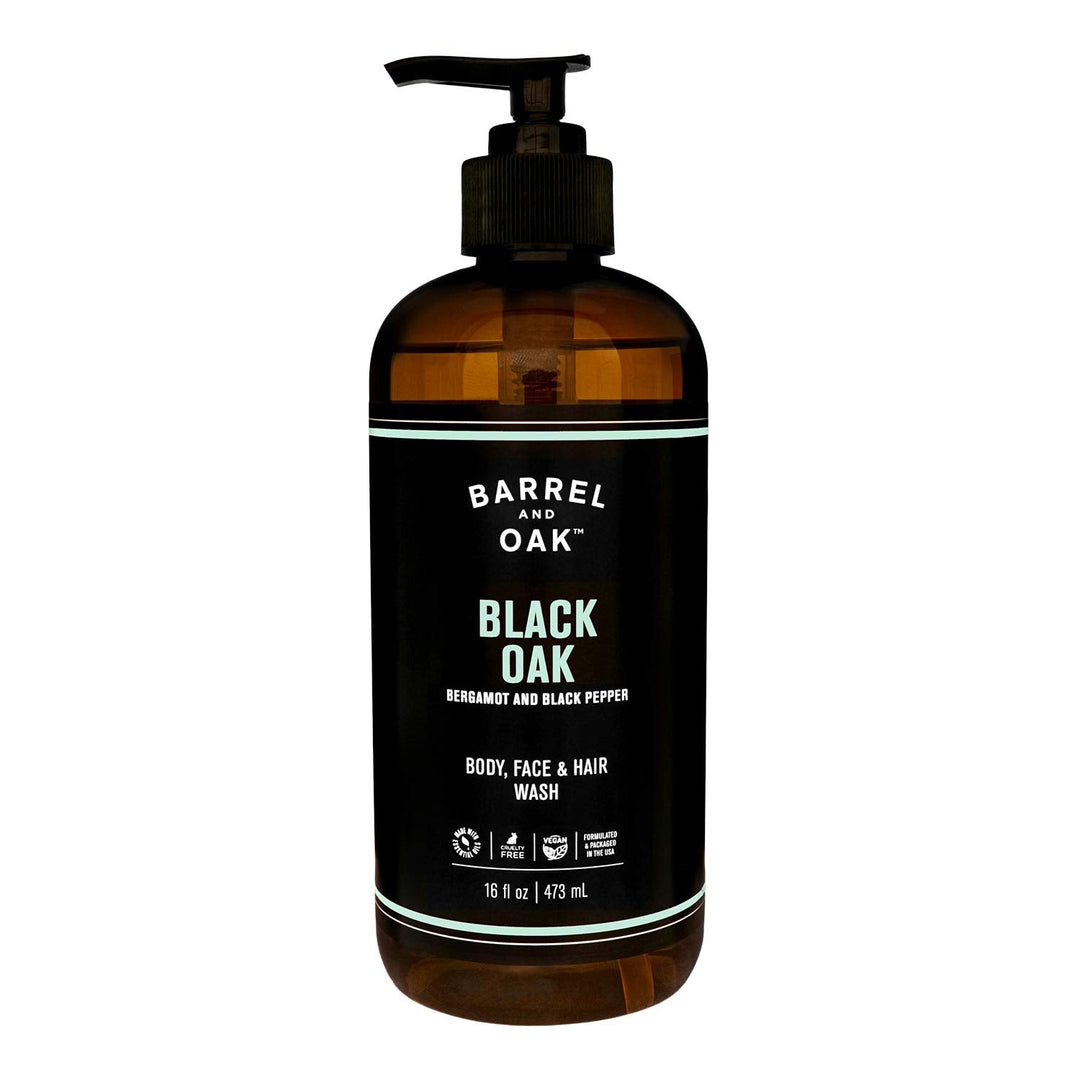 Barrel And Oak - All-In-One Body Wash, Men'S Body Wash, Men'S Soap For Hair, Face, & Body, Refreshing & Balanced Cleanser, Oil-B