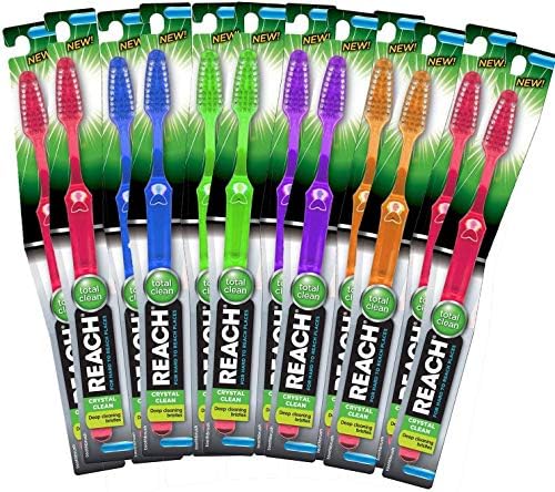 Reach Crystal Clean Toothbrush Firm (Pack of 12)