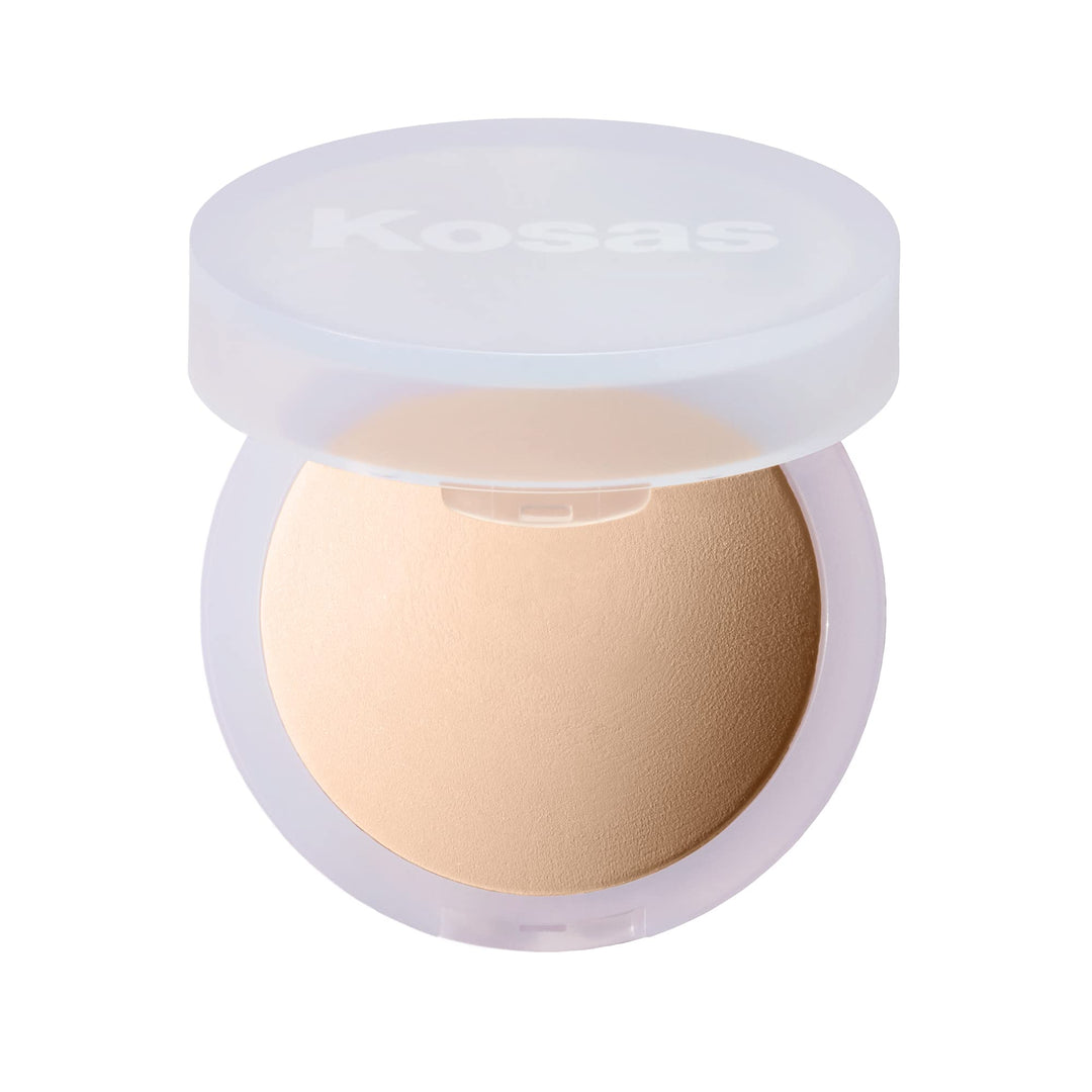 Kosas Cloud Set Face Setting Powder | Smoothing Shine Control, Soft, Sheer Setting Translucent Makeup Finish, Portable & Long-La