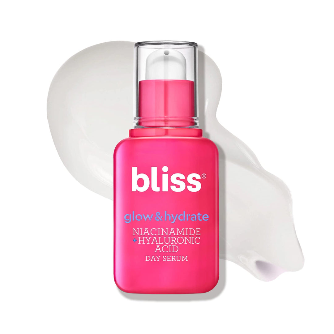 Bliss Glow & Hydrate Serum | Niacinamide + Hyaluronic Acid | Improves Dullness, Hydrates, Replenishes, & Defends Skin | Lightwei