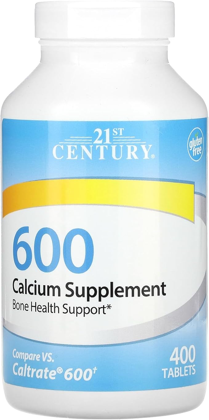 21st Century Calcium Supplement, 600 mg, 400 Count