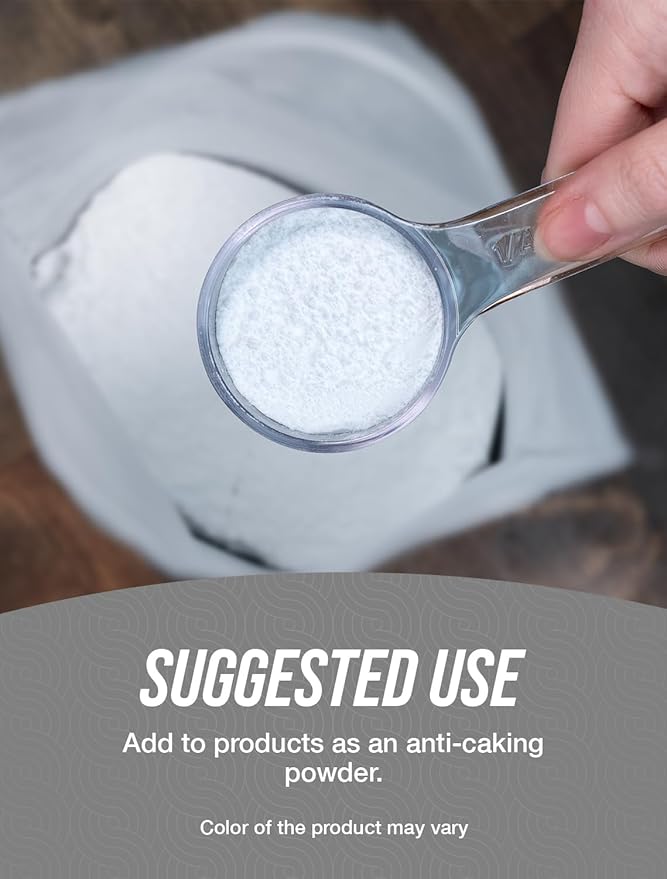 BulkSupplements.com Magnesium Stearate Powder - Anti-Caking, Flowing Agent, & Filler - Magnesium Stearate Food Grade, Servings May Vary - 250g (8.8 oz) (Pack of 1)
