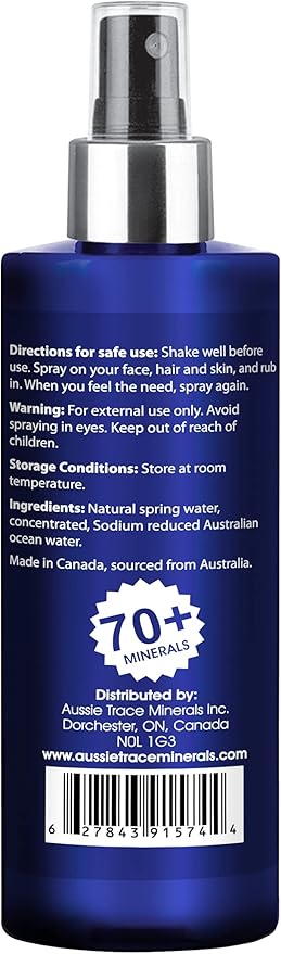 Aussie Trace Minerals Magnesium & Trace Mineral Spray, 120 ML