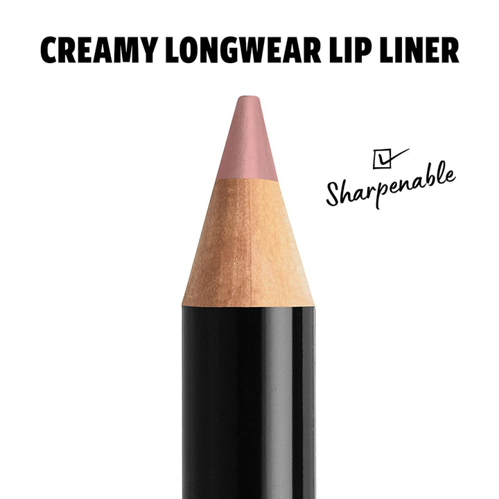 NYX Slim Lip Pencil | Long-Lasting Creamy Lip Liner | Hot Red - 2 Pack