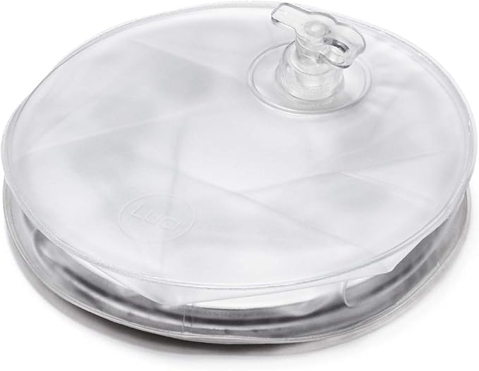 BioLite Luci Color Essence: Solar Inflatable Lantern with 8 Pastel Color Options, 15 Lumens LEDs, Matte Finish, Lasts Up to 6 hrs, Rechargeable via Solar, Waterproof, Indoor/Outdoor Decorating