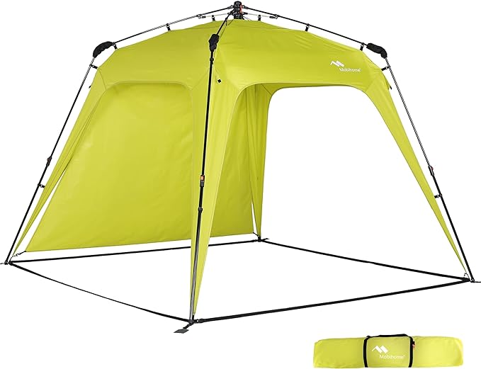 8.2'x8.2' Pop Up Canopy, 2023 Upgraded Outdoor Canopy, Portable Folding Instant Camping Canopy, Easy Set-up Canopy with 1 Sidewall