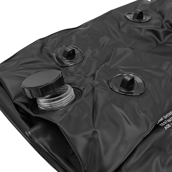 40L Foldable Solar Shower Bag Hot Water Bag Large Capacity Shower Bag Bath Bag for Outdoor Camping Travel Hiking