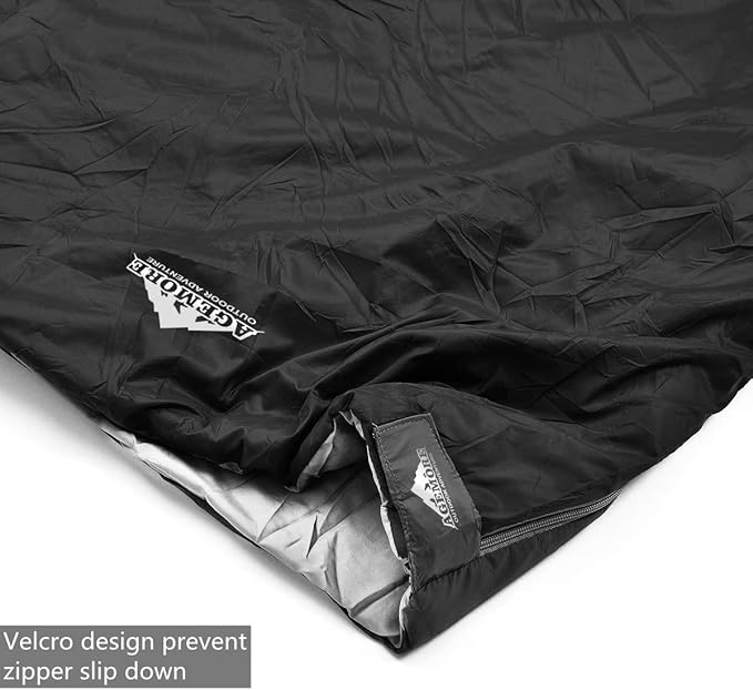 AGEMORE Ultralight Warm Weather Envelope Sleeping Bag, Lightweight Waterproof Compact Sleeping Bag, for Spring Summer & Fall, 75’’L X 30’’W Fit for Kids Teens Or Adults Outdoor Camping & Backpacking