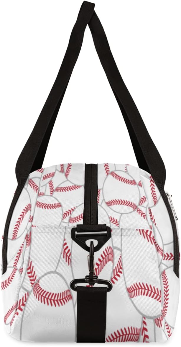 Sprot Baseball Kids Overnight Duffle Bags Boys Girls Teen Sports Gym Bag for Weekender Travel Gymnastics Dance Ballet