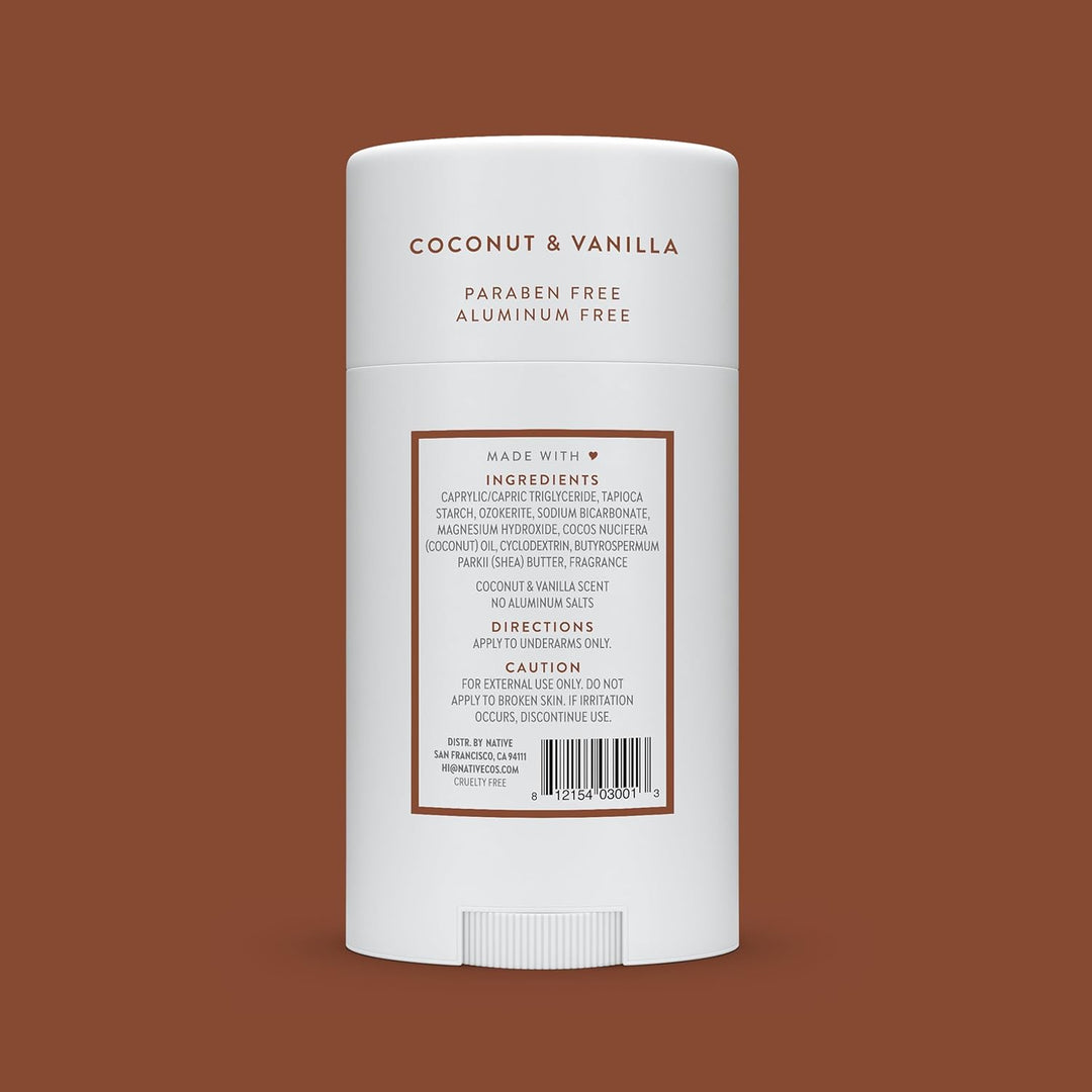 Native Deodorant | Aluminum-Free, 72-Hour Odor Control | Lavender & Rose, Eco-Friendly