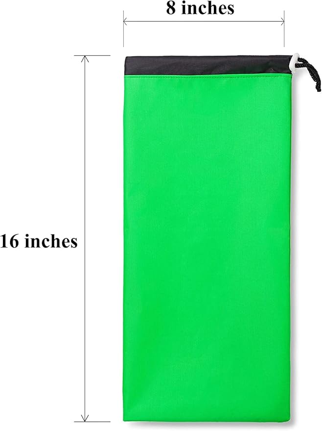 Bag Camping Tent Stakes Heavy Duty Lime Nylon Sack Waterproof Pocket Ditty Camp Accesorries Storage Peg Bag