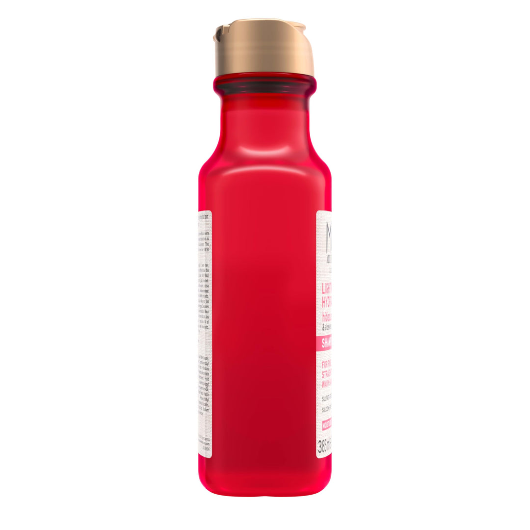 Maui Moisture Lightweight Hydration + Hibiscus Water Shampoo, Moisturizing Aloe Vera Shampoo Softens Curly Hair, Vegan & Sulfate-Free Surfactants, 13 Fl Oz