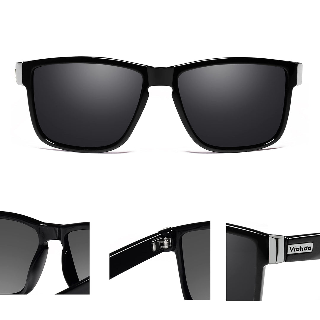 VIAHDA Polarized Sports Sunglasses for Man Cycling Running Fishing Golf Sun glasses Women HD6009