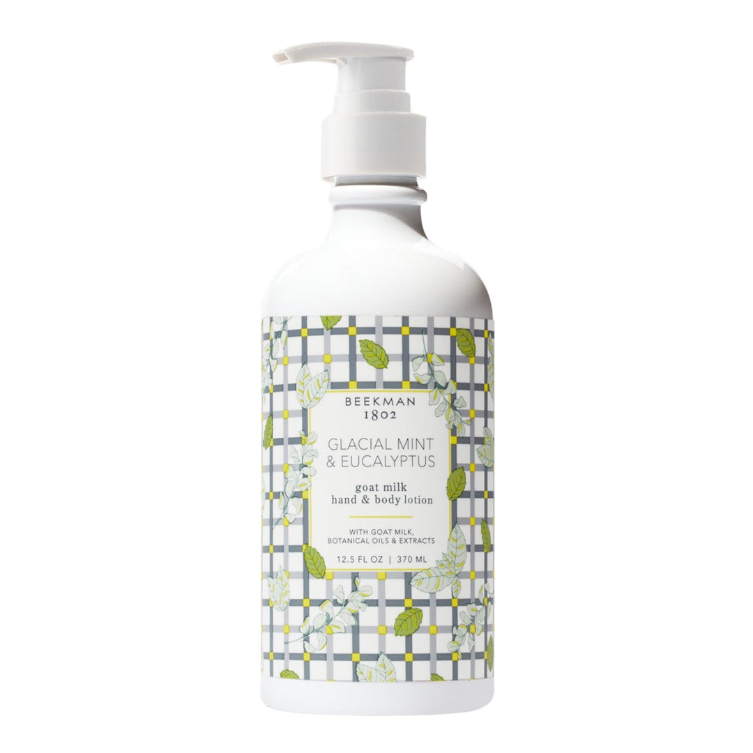 Beekman 1802 Glacial Mint & Eucalyptus Goat Milk Body Lotion - Scented - 12.5 Oz - Hydrating & Deeply Moisturizing - With Shea B