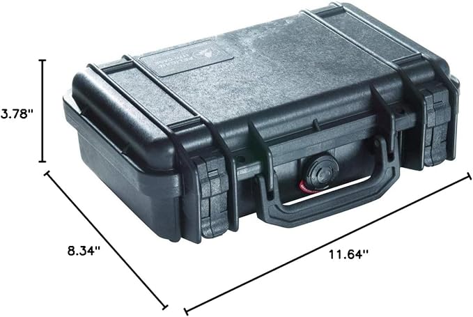 Pelican 1170 Case With Foam (Black)