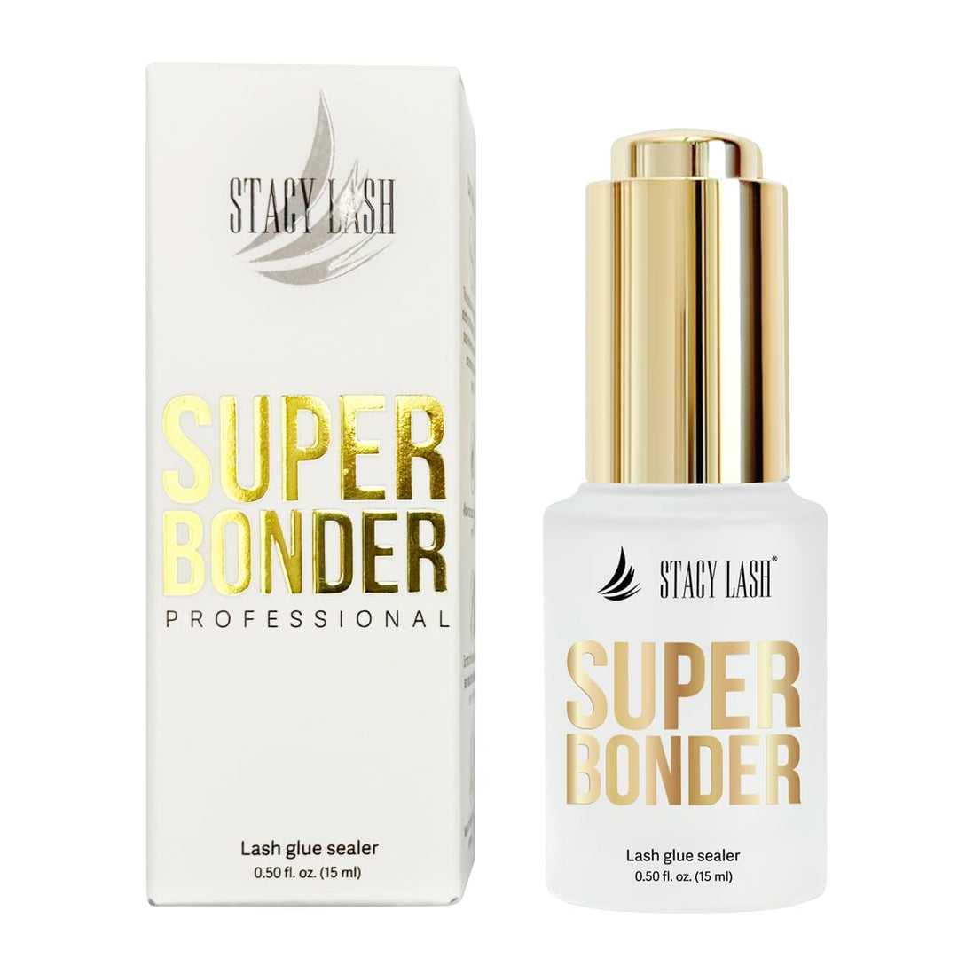 Super Bonder for Lash Extensions by Stacy Lash/Locks Eyelash Glue Fumes/Lash Extension Primer Complement/Lash Bonder for Mink Individual Lashes/Eyelash Extension Supplies