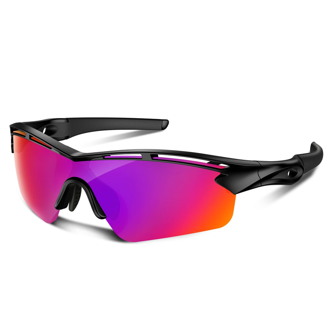 Polarized Sports Sunglasses for Men Women Youth Baseball Cycling Running Driving Fishing Tennis Golf Motor TAC UV400 TR90