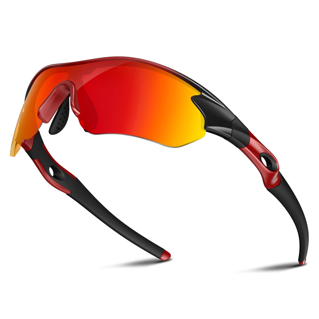 Polarized Sports Sunglasses for Men Women Youth Baseball Running Fishing Tennis Golf Cycling Driving Motor TAC UV400 TR90
