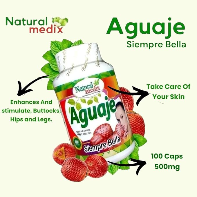 Aguaje Siempre Bella by Natural Medix – Amazonian Superfruit for Feminine Vitality, Balance & Radiance