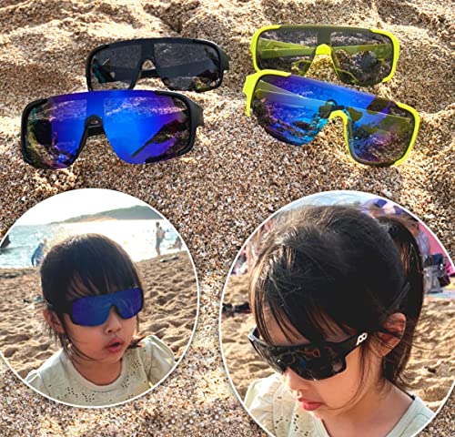 XII WY Polarized Youth Kids Sports fit over Sunglasses Cycling Running Golf for Boys Girls