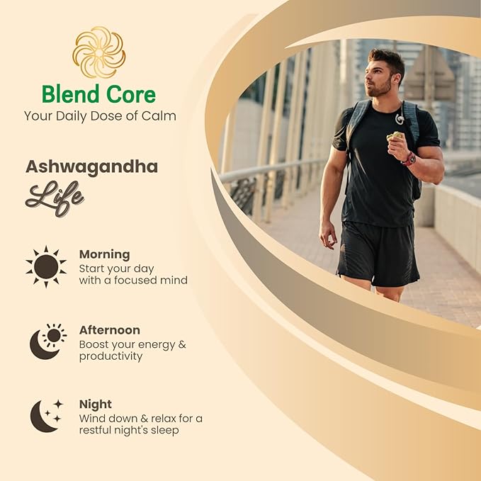 Ashwagandha with Black Pepper Ashwagandha Supplements – 60 Count Pure Ashwagandha Capsules for Immune Support, Energy Boost – Non-GMO Vegan Friendly Ashwagandha Complex