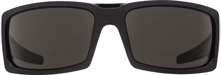 Spy Optic Men's General Rectangular Sunglasses, Ansi Black/Gray, 60 mm