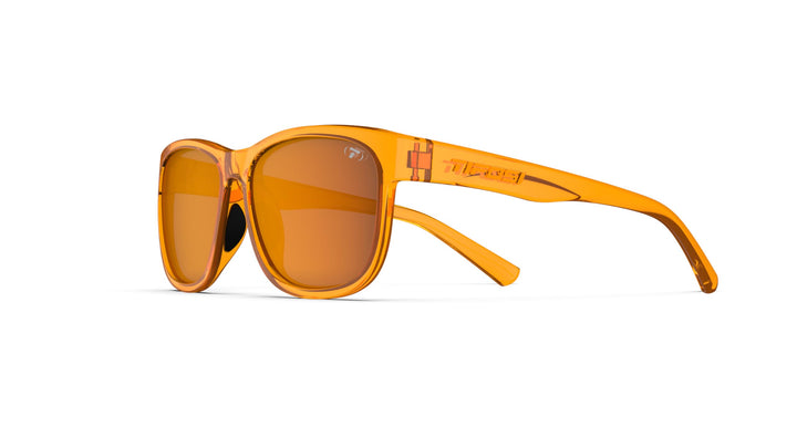 Tifosi Optics Swank XL Sunglasses (Amber Blaze, Atomic Orange Mirror with AR)