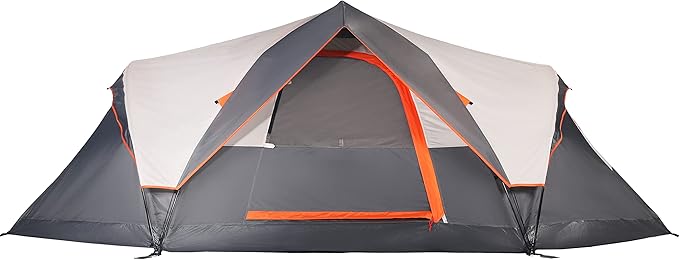Tent for Family Camping Quick Setup, Instant Pop Up Dome Tents Outdoor 2-3 Person / 6 Person, with Water-Resistant Rainfly and Mesh Roofs & Door & Windows